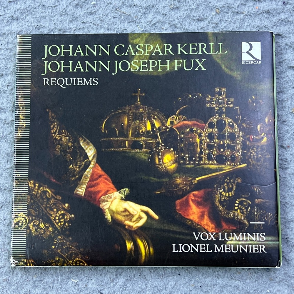 Johann Caspar Kerll Johann Joseph Fux‎ Requiems Vox Luminis Lionel Meunier CD